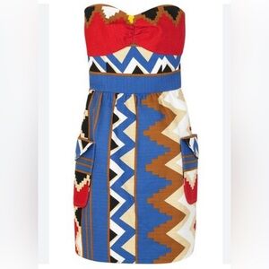 Patterned Tibi dress
